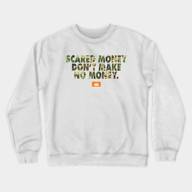 SMoney Camo Crewneck Sweatshirt by undergroundART